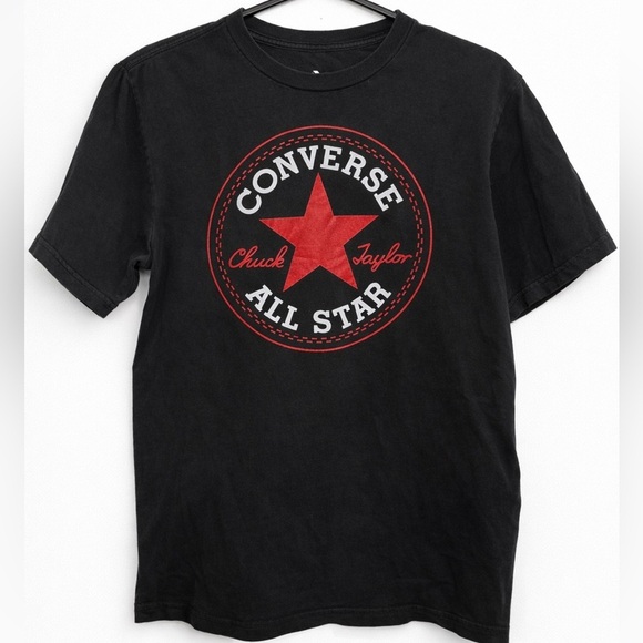 Converse Other - Converse Chuck Taylor All Star Black Graphic T-Shirt - XS men